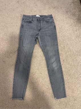 Universal Thread Women's Gray Skinny Jeans - High Rise